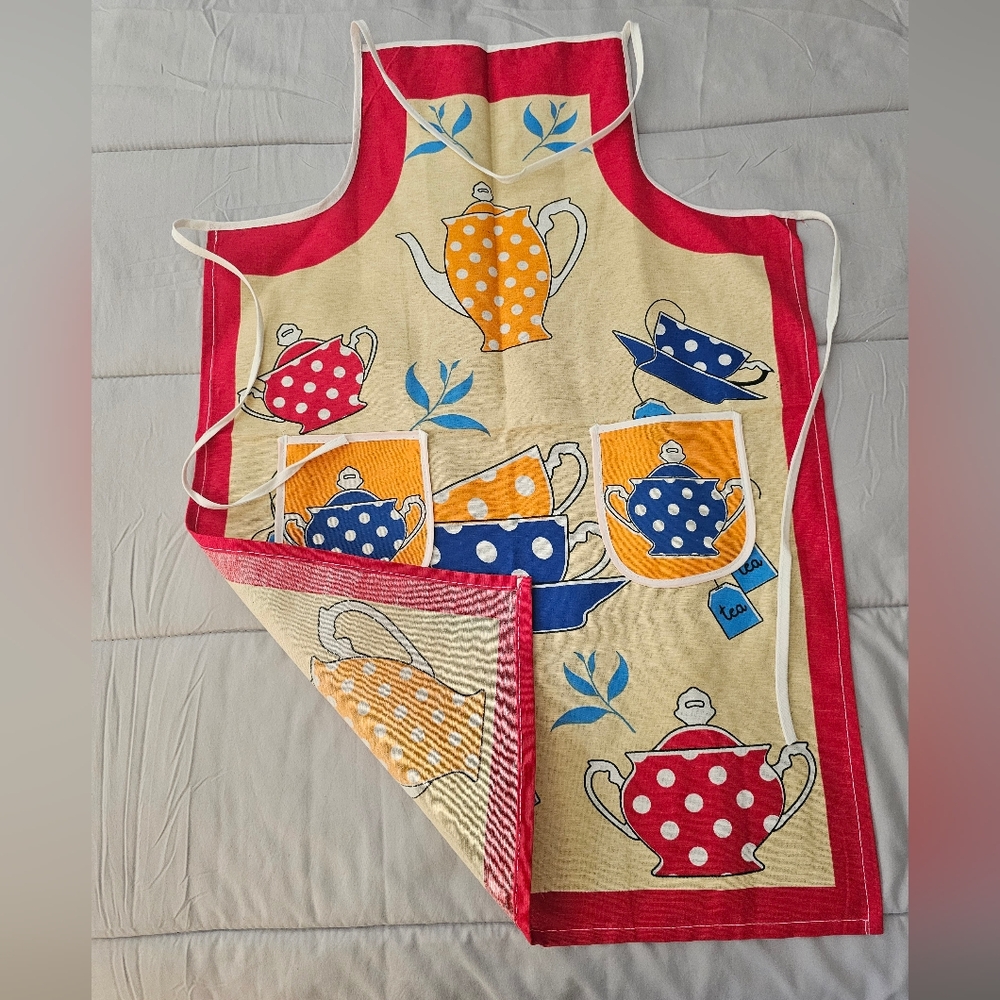 Cooking Tea Kettle Apron - Picture 2 of 6